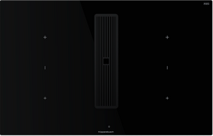 Индукционная варочная панель с вытяжкой Kuppersbusch KMI 8350.0 SR Black Velvet фото в Санкт-Петербурге