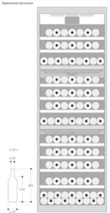 Полновстраиваемый винный шкаф Gaggenau RW466304 фото 3 в Санкт-Петербурге