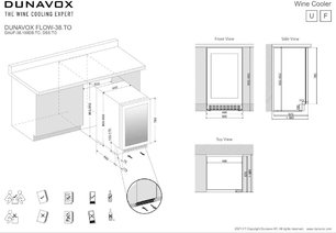 Винный шкаф Dunavox DAUF-38.100DSS.TO фото 4 в Санкт-Петербурге