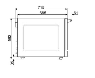 Конвекционная печь Смег ALFA144GH1 фото 2 в Санкт-Петербурге Конвекционная печь Smeg ALFA144GH1 фото 2 в Санкт-Петербурге