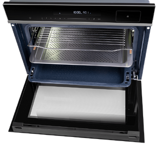 Компактный духовой шкаф с паром Maunfeld MCMO5016STGB фото 4 в Санкт-Петербурге