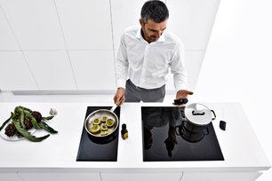 Индукционная варочная панель Barazza 1PI60IDN черная фото 3 в Санкт-Петербурге