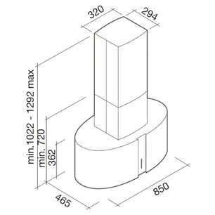 Вытяжка Фалмек Mirabilia isola 85 New York Vetro (800) ECP фото 3 в Санкт-Петербурге Вытяжка Falmec Mirabilia isola 85 New York Vetro (800) ECP фото 3 в Санкт-Петербурге