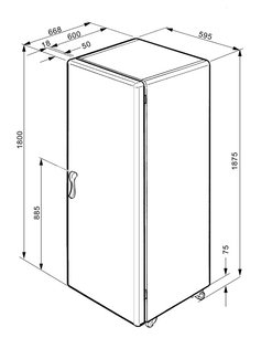 Холодильник Смег FPD34PD-1 фото 2 в Санкт-Петербурге Холодильник Smeg FPD34PD-1 фото 2 в Санкт-Петербурге
