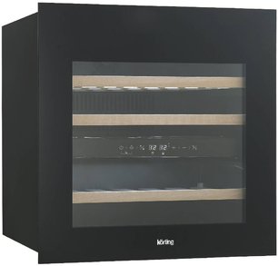 Встраиваемый винный шкаф Кертинг KFW 604 DB GN фото 2 в Санкт-Петербурге Встраиваемый винный шкаф Korting KFW 604 DB GN фото 2 в Санкт-Петербурге