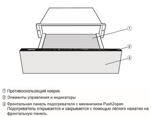 Встраиваемый подогреватель Миле ESW 7110 EDST/CLST фото 3 в Санкт-Петербурге Встраиваемый подогреватель Miele ESW 7110 EDST/CLST фото 3 в Санкт-Петербурге