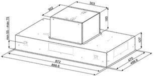 Вытяжка Smeg KSEG90X2 фото 2 в Санкт-Петербурге