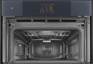 Компактный духовой шкаф с пароваркой шкаф Смег SO4104APG фото 2 в Санкт-Петербурге Компактный духовой шкаф с пароваркой шкаф Smeg SO4104APG фото 2 в Санкт-Петербурге