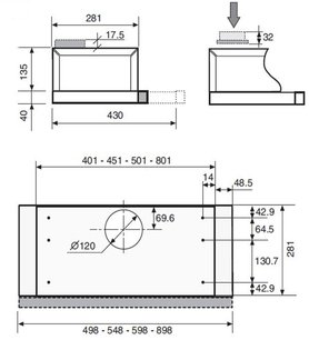 Встраиваемая вытяжка Зигмунд Штайн K 002.61 S фото 2 в Санкт-Петербурге Встраиваемая вытяжка Zigmund Shtain K 002.61 S фото 2 в Санкт-Петербурге