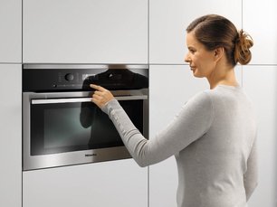 Духовой шкаф с СВЧ Миле H6100B EDST/CLST фото 3 в Санкт-Петербурге Духовой шкаф с СВЧ Miele H6100B EDST/CLST фото 3 в Санкт-Петербурге