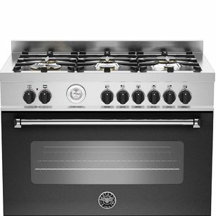 Варочный центр Bertazzoni MAS90 6 MFE S NE T фото 2 в Санкт-Петербурге