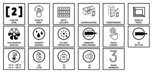 Винный шкаф Дунавокс DAUF-45.125DOP.TO фото в Санкт-Петербурге Винный шкаф Dunavox DAUF-45.125DOP.TO фото в Санкт-Петербурге