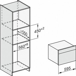 Встраиваемая комби-пароварка Миле DGC 7640 OBSW фото 3 в Санкт-Петербурге Встраиваемая комби-пароварка Miele DGC 7640 OBSW фото 3 в Санкт-Петербурге