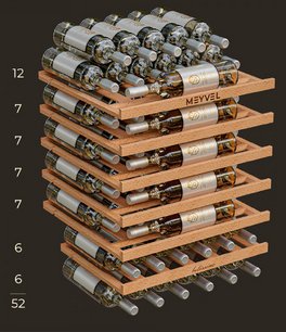 Винный шкаф Мэйвел MV52PRO-KBB1 фото 2 в Санкт-Петербурге Винный шкаф Meyvel MV52PRO-KBB1 фото 2 в Санкт-Петербурге