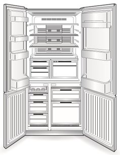 Холодильник Митсубиси MR-LR78EN-GBK-R фото 4 в Санкт-Петербурге Холодильник Mitsubishi Electric MR-LR78EN-GBK-R фото 4 в Санкт-Петербурге
