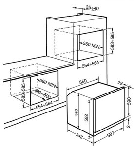 Духовой шкаф Смег F608SN фото 2 в Санкт-Петербурге Духовой шкаф Smeg F608SN фото 2 в Санкт-Петербурге
