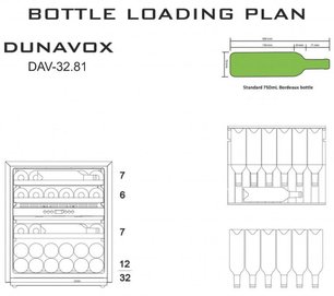 Винный шкаф Дунавокс DAV-32.81DOP.TO фото 2 в Санкт-Петербурге Винный шкаф Dunavox DAV-32.81DOP.TO фото 2 в Санкт-Петербурге