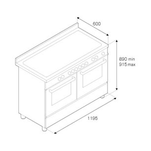 Варочный центр Bertazzoni MAS120 6G MFE D XT фото 4 в Санкт-Петербурге