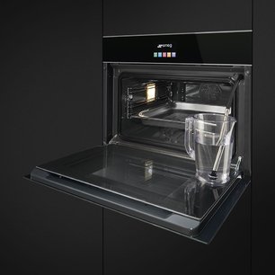 Духовой шкаф комбинированный с пароваркой Смег SF4604VCNX1 фото 2 в Санкт-Петербурге Духовой шкаф комбинированный с пароваркой Smeg SF4604VCNX1 фото 2 в Санкт-Петербурге