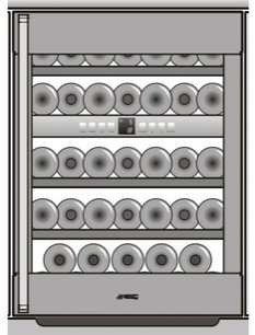 Винный шкаф Smeg SCV36XS1 фото 2 в Санкт-Петербурге