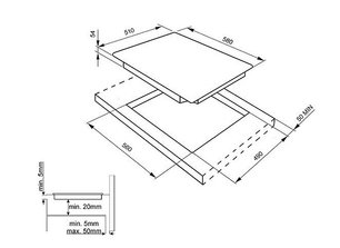 Варочная панель Smeg SIM562D фото 2 в Санкт-Петербурге