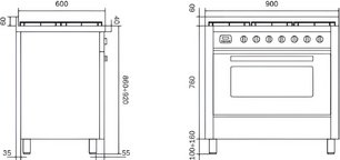 Варочный центр Ilve L096-WMP/MGD фото 3 в Санкт-Петербурге