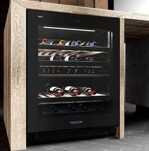 Встраиваемый винный шкаф Сигначе Китчен Сьют SKSUW2401G фото 3 в Санкт-Петербурге Встраиваемый винный шкаф Signature Kitchen Suite SKSUW2401G фото 3 в Санкт-Петербурге