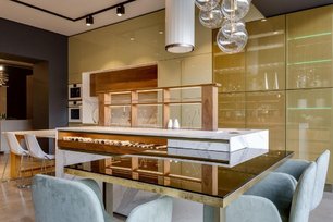 Духовой шкаф Kuppersbusch BP 6550.0 W4 Gold фото 4 в Санкт-Петербурге