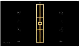 Варочная панель с вытяжкой Куперсбуш KMI 9850.0 SR Gold фото в Санкт-Петербурге Варочная панель с вытяжкой Kuppersbusch KMI 9850.0 SR Gold фото в Санкт-Петербурге