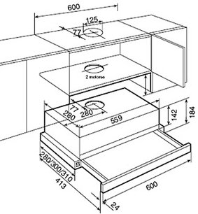 Вытяжка Тека TL1-62 STAINLESS STEEL фото 2 в Санкт-Петербурге Вытяжка Teka TL1-62 STAINLESS STEEL фото 2 в Санкт-Петербурге