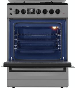 Комбинированная плита Maunfeld MGC60ECGR05 фото 4 в Санкт-Петербурге