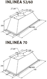 Встраиваемая вытяжка Куперсберг INLINEA 70 BX фото 4 в Санкт-Петербурге Встраиваемая вытяжка Kuppersberg INLINEA 70 BX фото 4 в Санкт-Петербурге