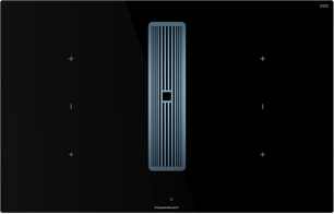 Индукционная варочная панель с вытяжкой Kuppersbusch KMI 8350.0 SR Stainless steel фото в Санкт-Петербурге