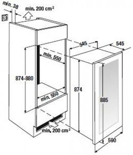 Встраиваемый холодильник для охлаждения вина Куперсбуш FWK 2800.0 S2 фото 4 в Санкт-Петербурге Встраиваемый холодильник для охлаждения вина Kuppersbusch FWK 2800.0 S2 фото 4 в Санкт-Петербурге