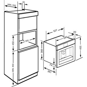 Кофемашина Smeg CMSC45NE фото 4 в Санкт-Петербурге