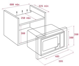 Встраиваемая микроволновая печь Тека ML 820 BI BLACK-SS фото 3 в Санкт-Петербурге Встраиваемая микроволновая печь Teka ML 820 BI BLACK-SS фото 3 в Санкт-Петербурге
