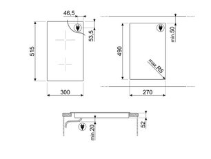 Варочная панель Смег SI5322B фото 4 в Санкт-Петербурге Варочная панель Smeg SI5322B фото 4 в Санкт-Петербурге
