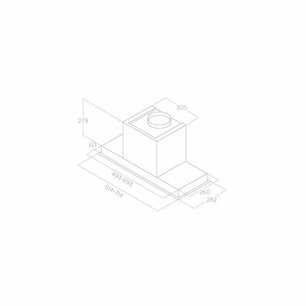 Встраиваемая вытяжка Элика HIDDEN ADVANCE BL MAT/A/72 фото 4 в Санкт-Петербурге Встраиваемая вытяжка Elica HIDDEN ADVANCE BL MAT/A/72 фото 4 в Санкт-Петербурге