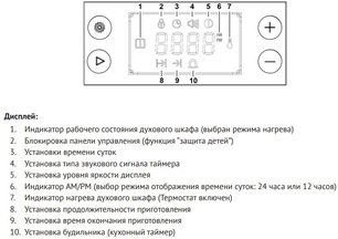 Духовой шкаф Кертинг OKB 6071 CBX фото 4 Духовой шкаф Korting OKB 6071 CBX фото 4