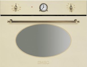 Компактный духовой шкаф с СВЧ Смег SF4800MCPO фото в Санкт-Петербурге Компактный духовой шкаф с СВЧ Smeg SF4800MCPO фото в Санкт-Петербурге