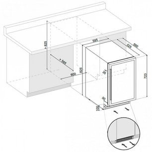 Винный шкаф Dunavox DAU-52.146W фото 4 в Санкт-Петербурге