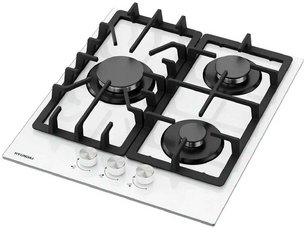 Газовая варочная панель Hyundai HHG 4333 WG фото 2 в Санкт-Петербурге
