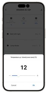 Встраиваемый винный шкаф Dunavox DVP-70.185DB фото 2 в Санкт-Петербурге