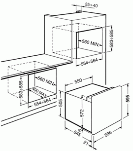 Духовой шкаф Smeg SC800AVO фото 2 в Санкт-Петербурге