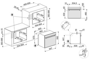 Духовой шкаф Smeg SF6381X фото 4 в Санкт-Петербурге