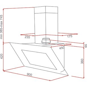 Вытяжка Teka DVL 90 фото 2 в Санкт-Петербурге