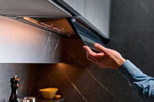 Вытяжка Фалмек VIRGOLA TOUCH NRS BLACK 120 фото 3 в Санкт-Петербурге Вытяжка Falmec VIRGOLA TOUCH NRS BLACK 120 фото 3 в Санкт-Петербурге