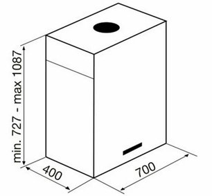 Вытяжка Кертинг KHA 7950 X Cube фото 3 в Санкт-Петербурге Вытяжка Korting KHA 7950 X Cube фото 3 в Санкт-Петербурге