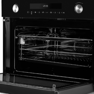 Компактный духовой шкаф с СВЧ Maunfeld MCMO5015MFB фото 4 в Санкт-Петербурге