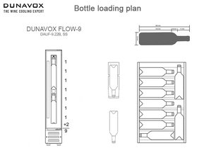 Встраиваемый винный шкаф Дунавокс DAUF-9.22C фото в Санкт-Петербурге Встраиваемый винный шкаф Dunavox DAUF-9.22C фото в Санкт-Петербурге